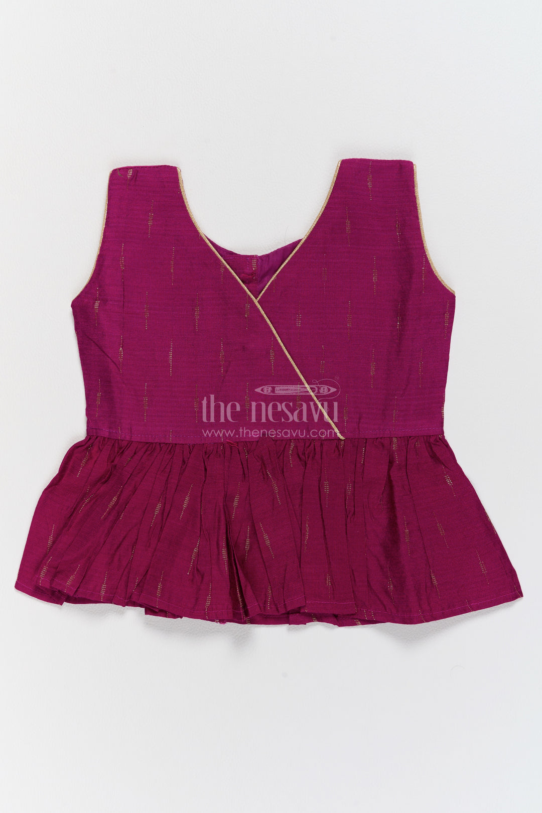 Silk Pavadai Sattai in Pink for Festive Gatherings