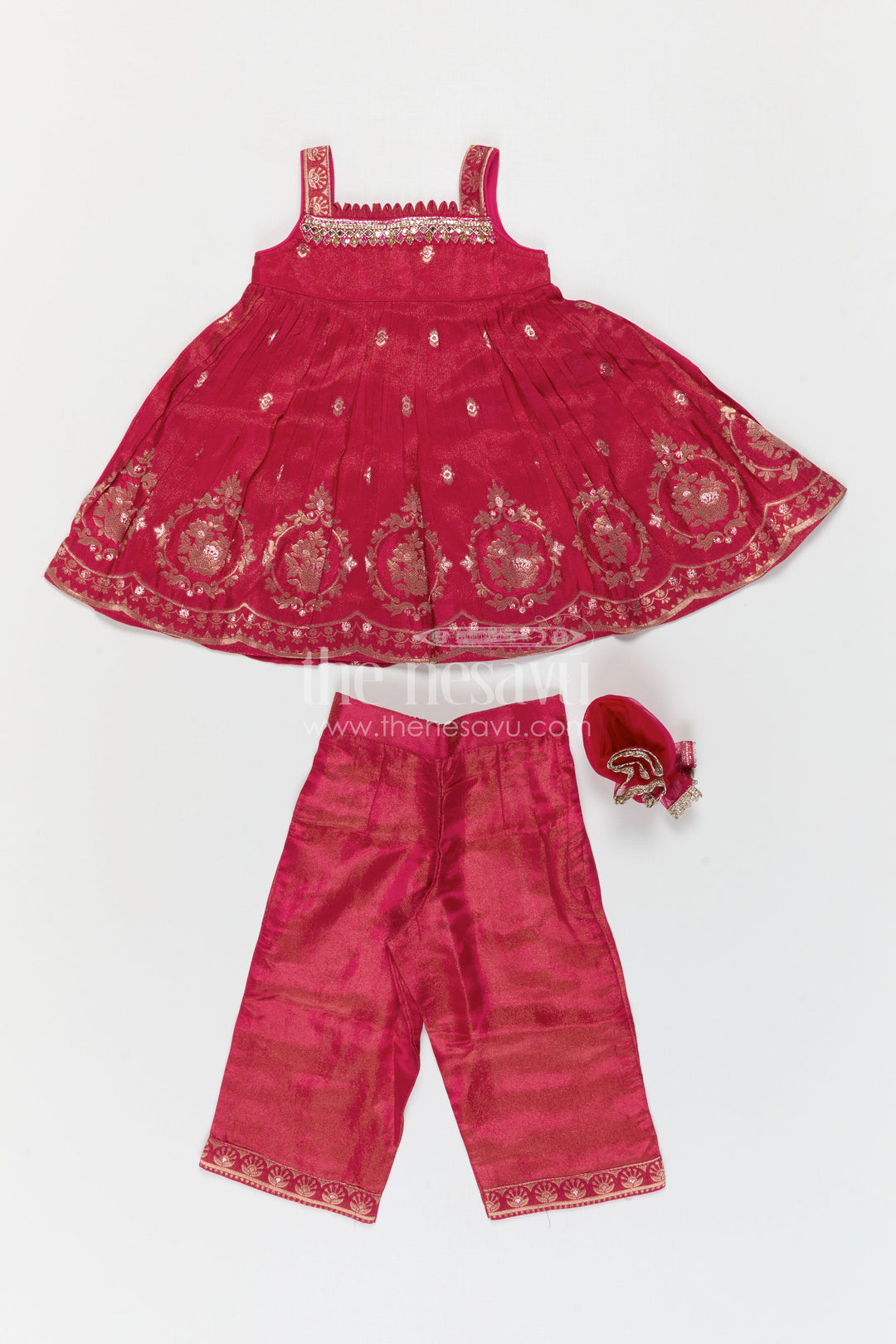 Girls Sharara Set for Festive Functions and Diwali Celebrations