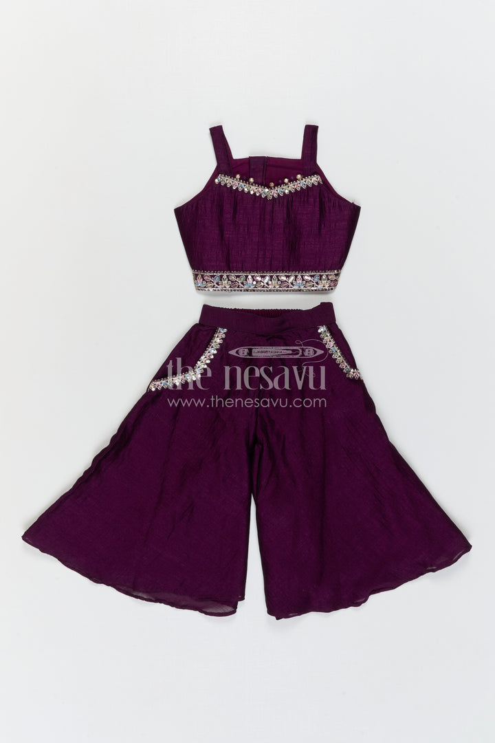 Girls Sharara Dress Set for Weddings and Festive Celebrations