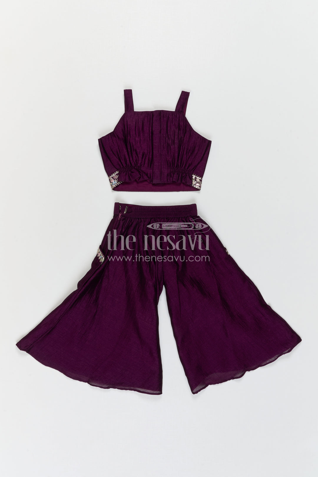 Girls Sharara Dress Set for Weddings and Festive Celebrations