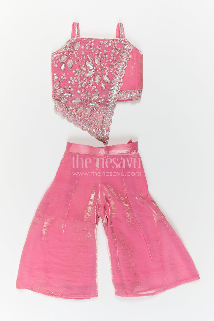 Girls Sharara Set for Festive Wear and Pongal Celebrations