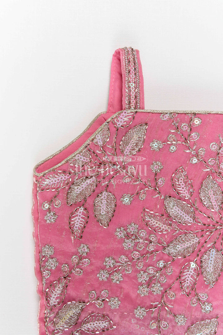 Girls Sharara Set for Festive Wear and Pongal Celebrations