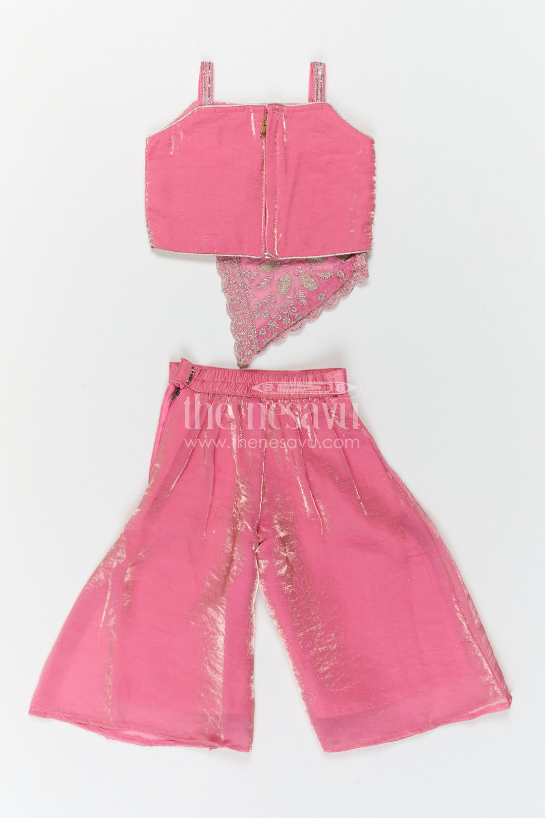 Girls Sharara Set for Festive Wear and Pongal Celebrations