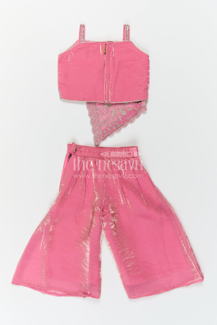 Girls Sharara Set for Festive Wear and Pongal Celebrations