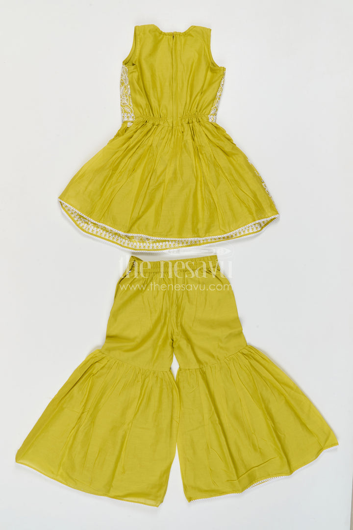 Girls Sharara Set for Festive Wear and Ethnic Functions