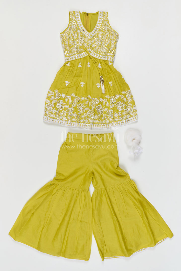 Girls Sharara Set for Festive Wear and Ethnic Functions