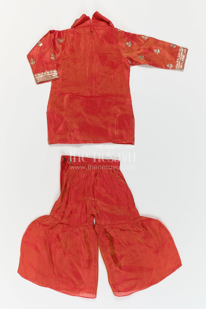 Girls Sharara Set for Event Celebrations and Traditional Wear