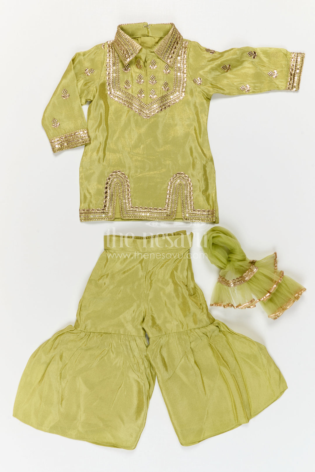 Girls Sharara Outfit for Weddings and Festive Functions