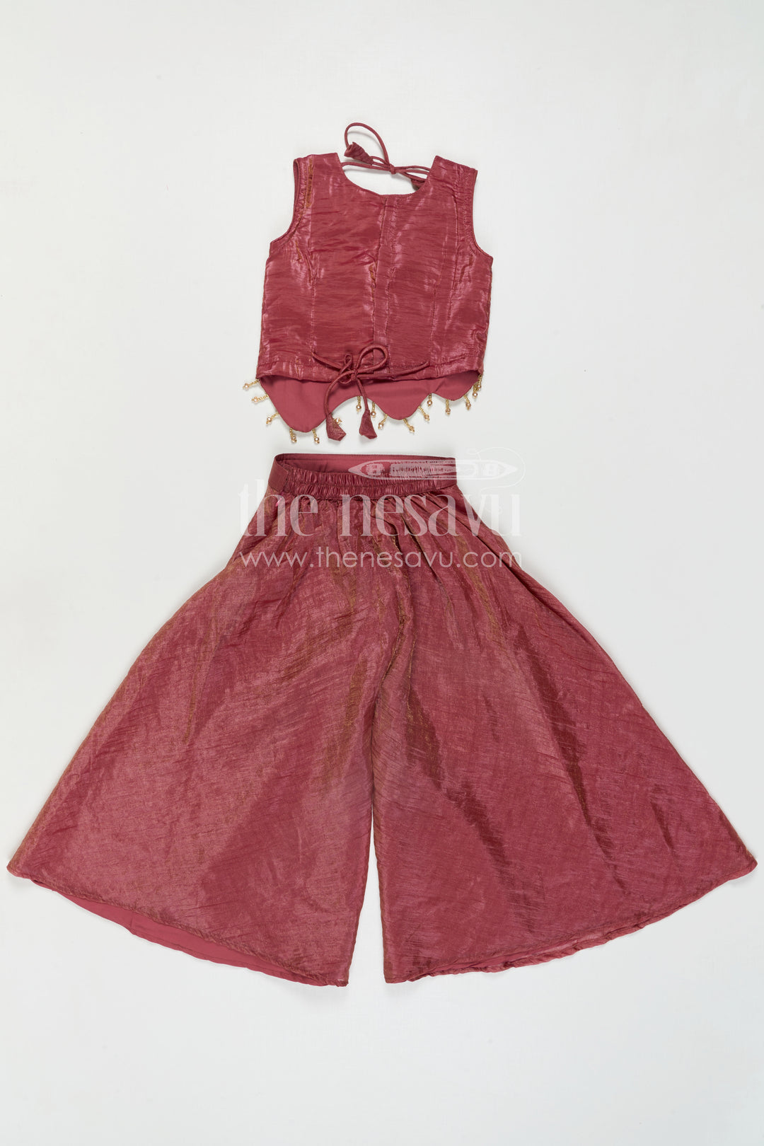 Girls Party Wear Sharara Set for Birthdays and Festive Evenings