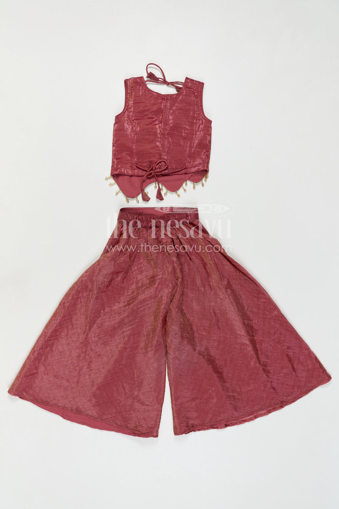 Girls Party Wear Sharara Set for Birthdays and Festive Evenings