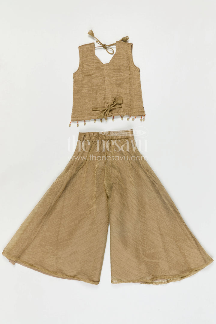 Girls Ethnic Sharara Outfit for Family Functions and Celebrations