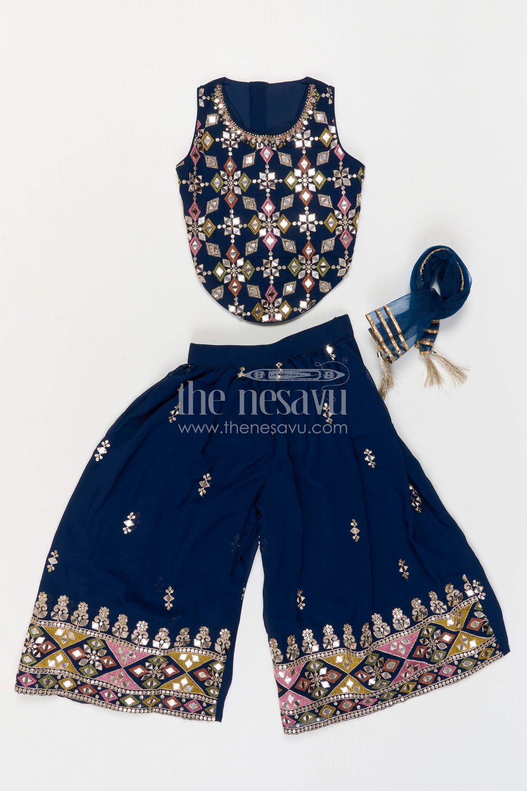 Girls Sharara Set for Festive Weddings and Special Occasions