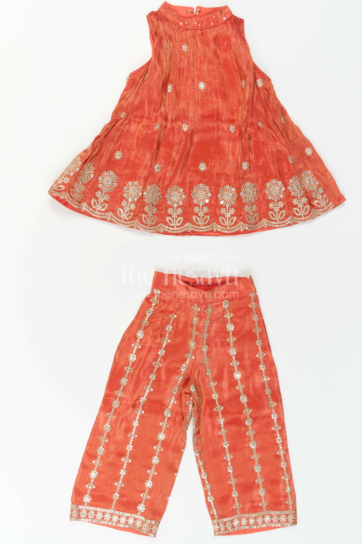 Girls Sharara Set for Festive Celebrations and Weddings
