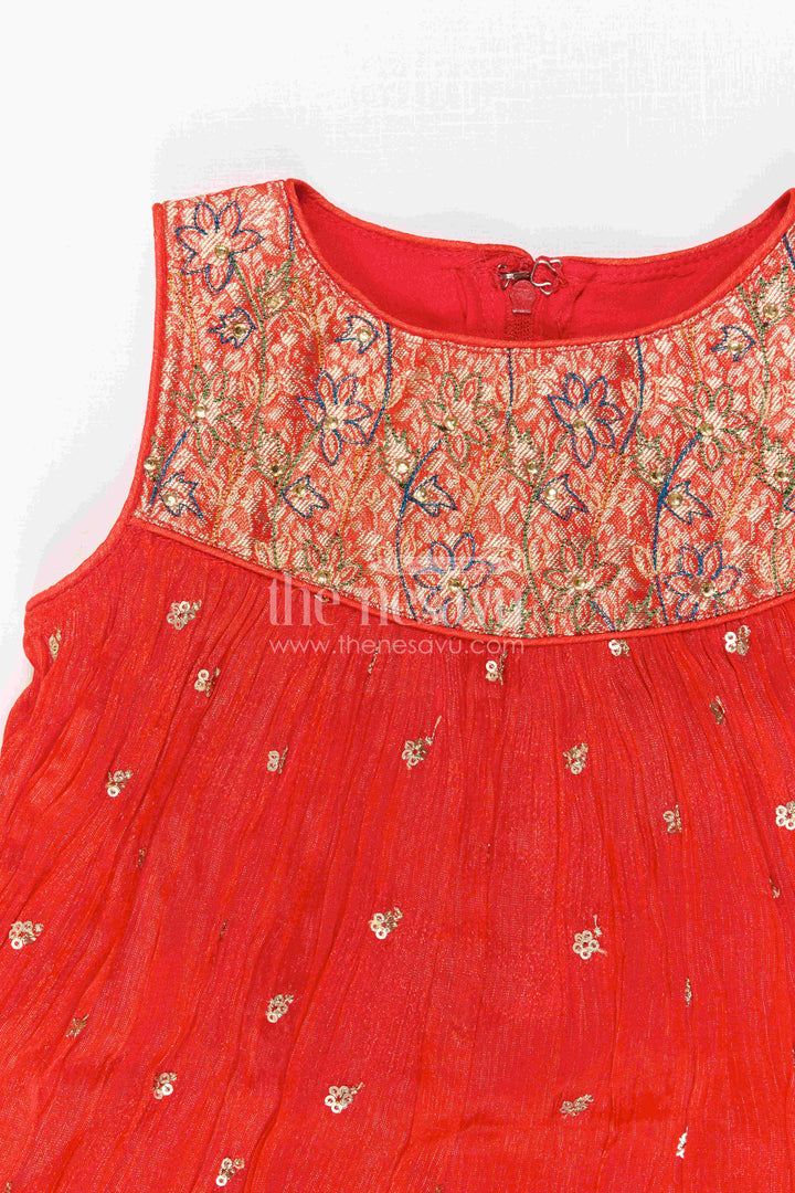 Girls Sharara Set for Weddings and Festive Family Occasions
