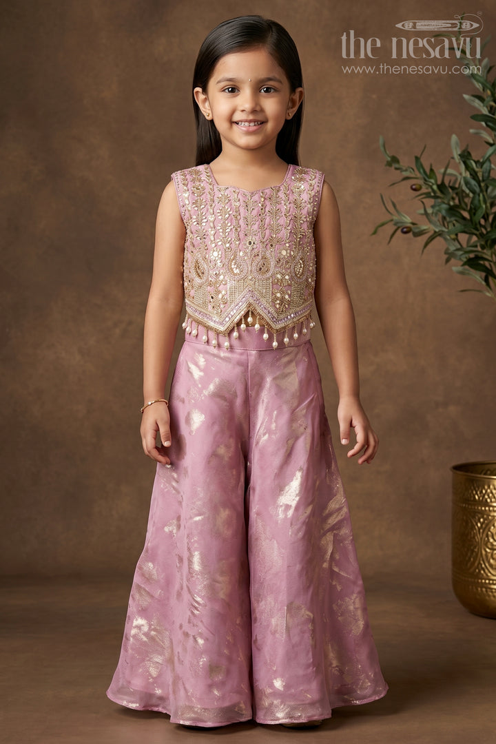 Girls Sharara Set for Wedding Celebrations and Festive Occasions