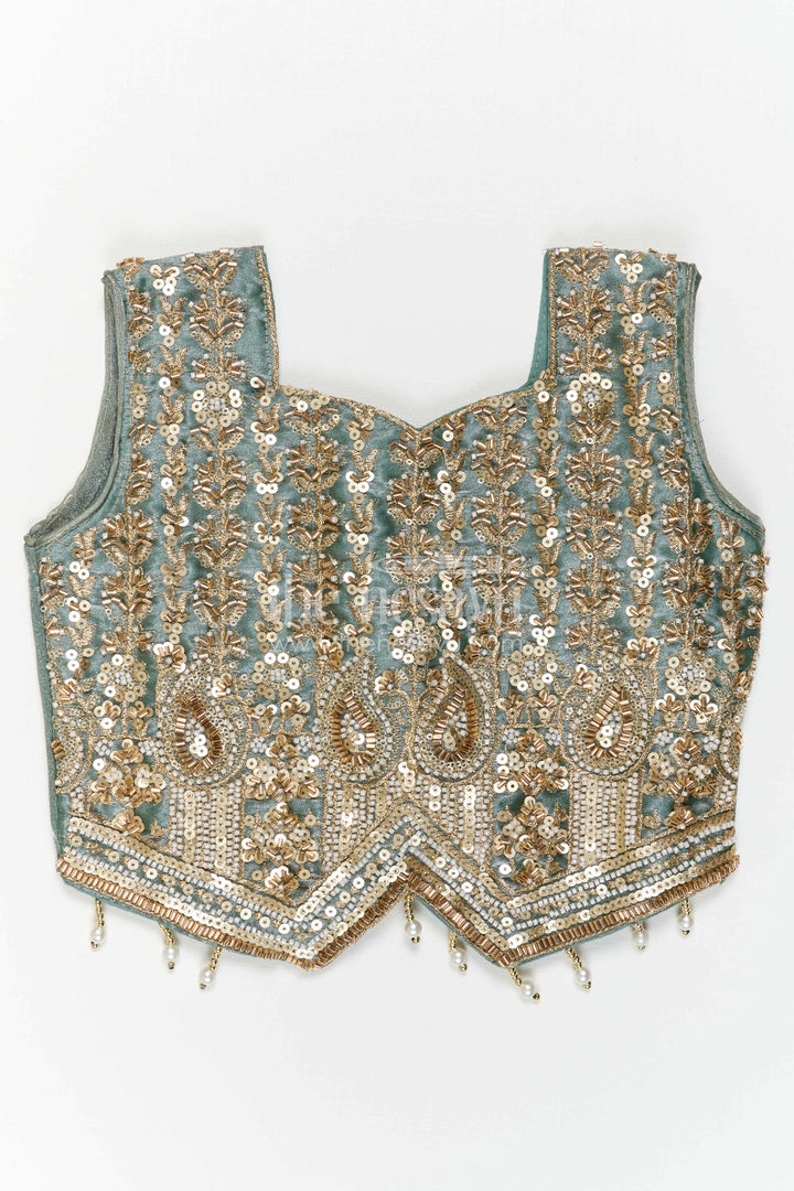 Girls Palazzo Set for Festive Weddings and Reception Parties