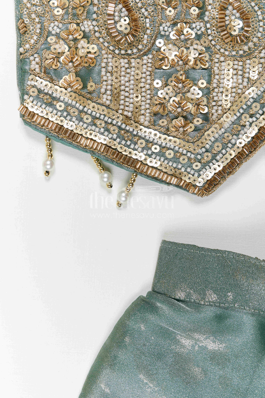 Girls Palazzo Set for Festive Weddings and Reception Parties