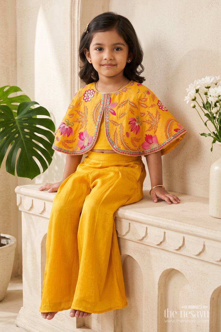 Sharara Dress for Girls with Sequin Work for Festive Occasions