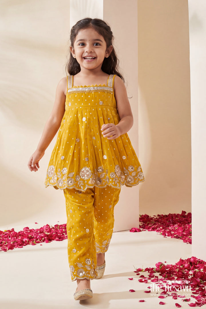 Girls Festive Co Ord Set for Celebrations and Cultural Events