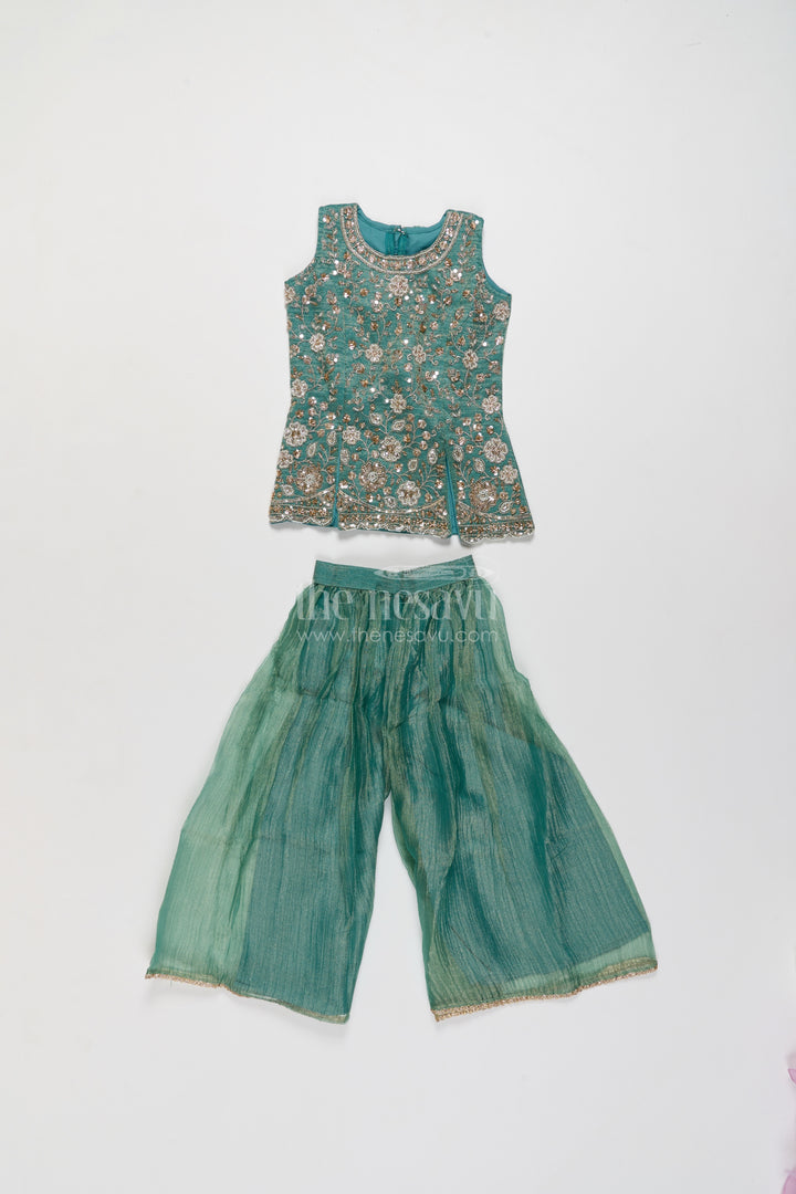 Girls Sharara Set with Smart Tailoring for Family Functions