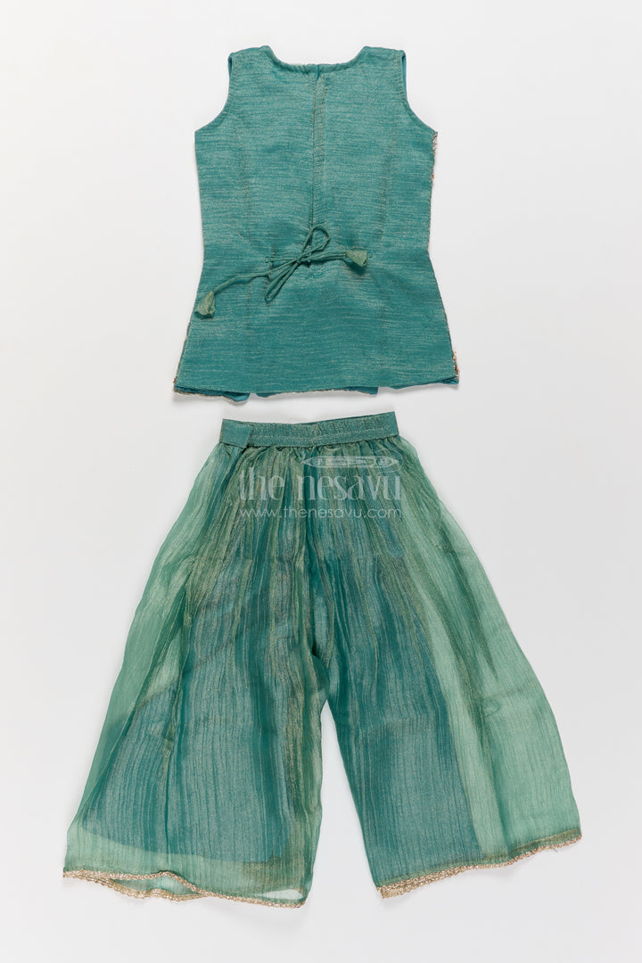 Girls Sharara Set with Smart Tailoring for Family Functions