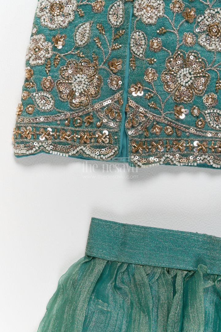 Girls Sharara Set with Smart Tailoring for Family Functions