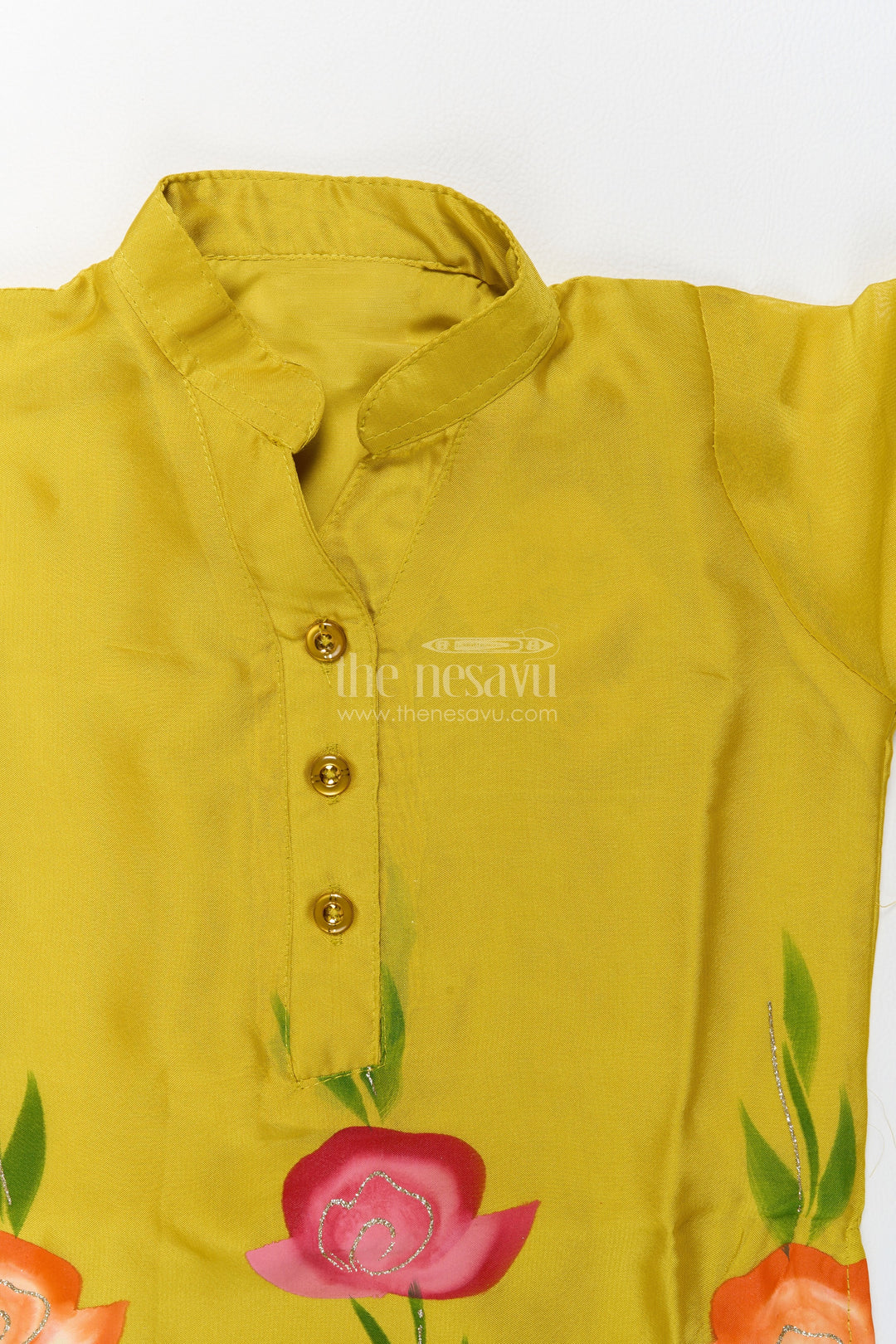 Girls Palazzo Set in Green for Celebration Styling