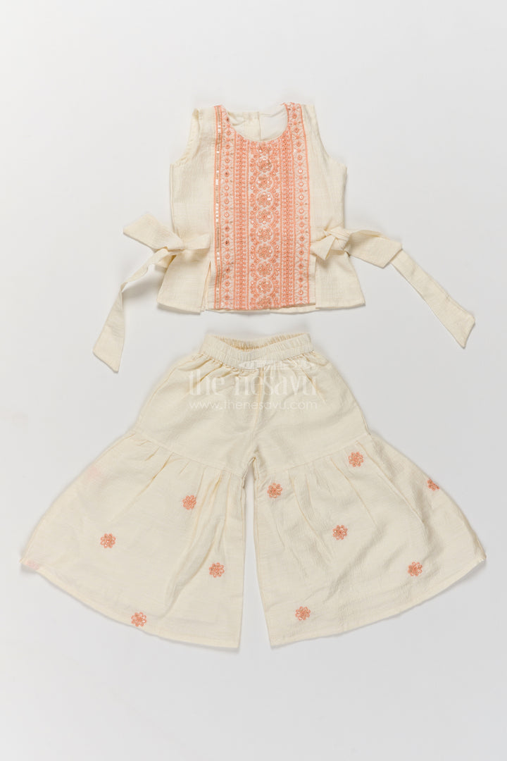 Sharara Dress for Girls with Smart Tailoring for Festive Occasions