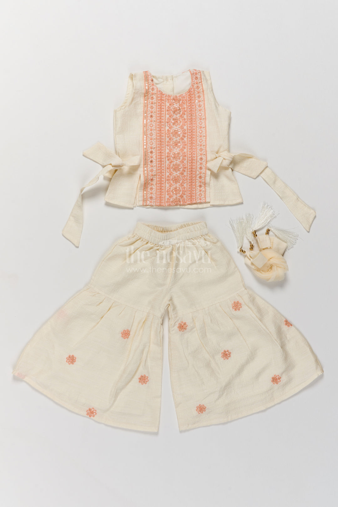 Sharara Dress for Girls with Smart Tailoring for Festive Occasions
