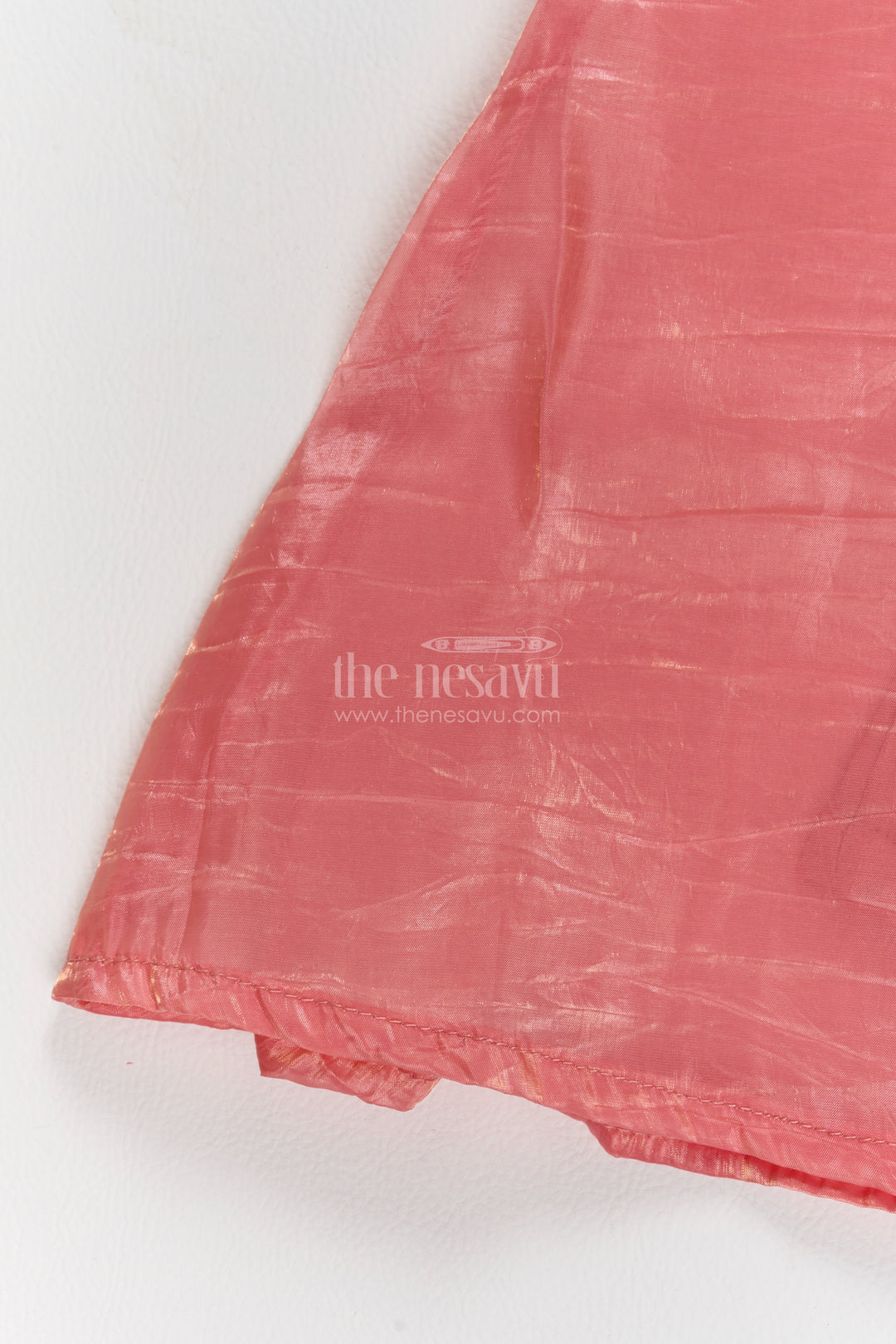 Girls Palazzo Set in Peach for Festive Gatherings