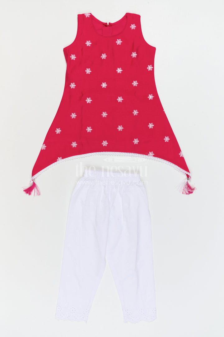 Girls Churidar Set for Festive Occasions and Traditional Wear