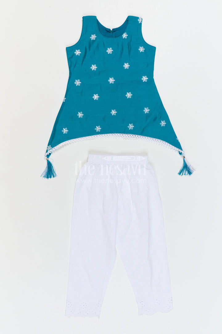 Girls Churidar Set for Family Functions and Festive Gatherings