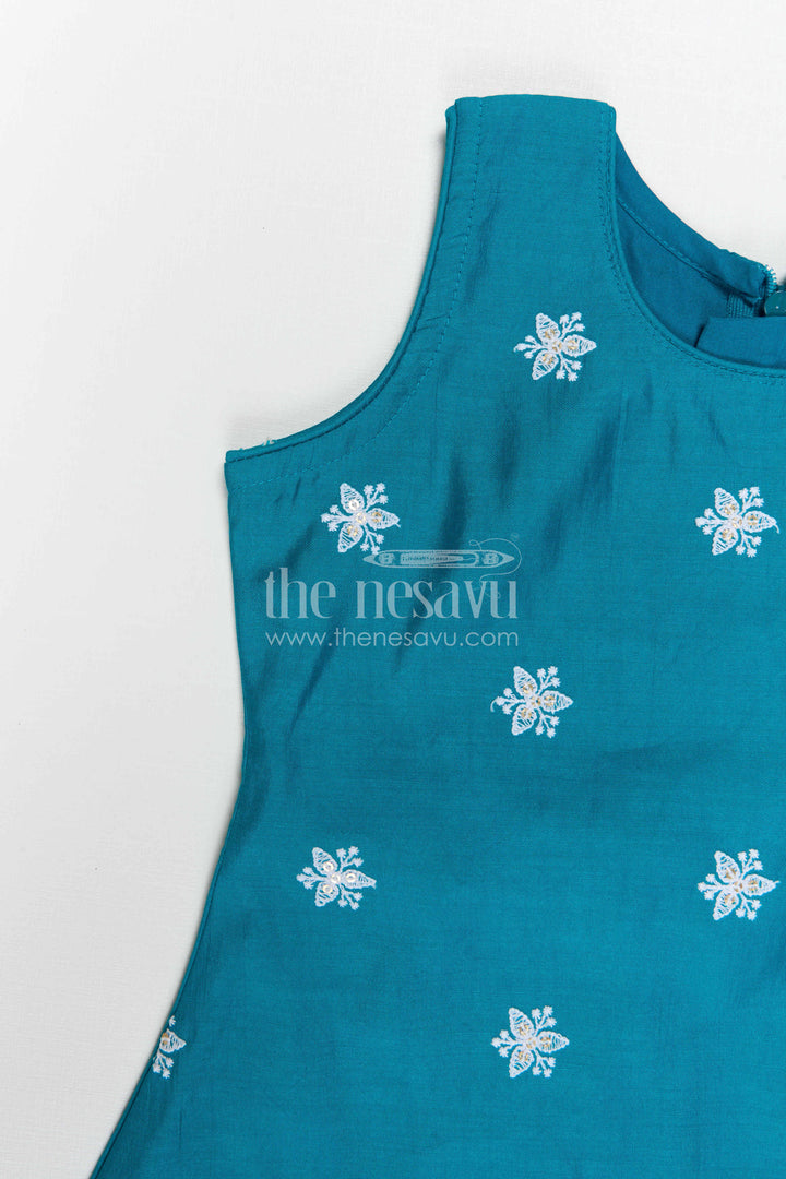 Girls Churidar Set for Family Functions and Festive Gatherings