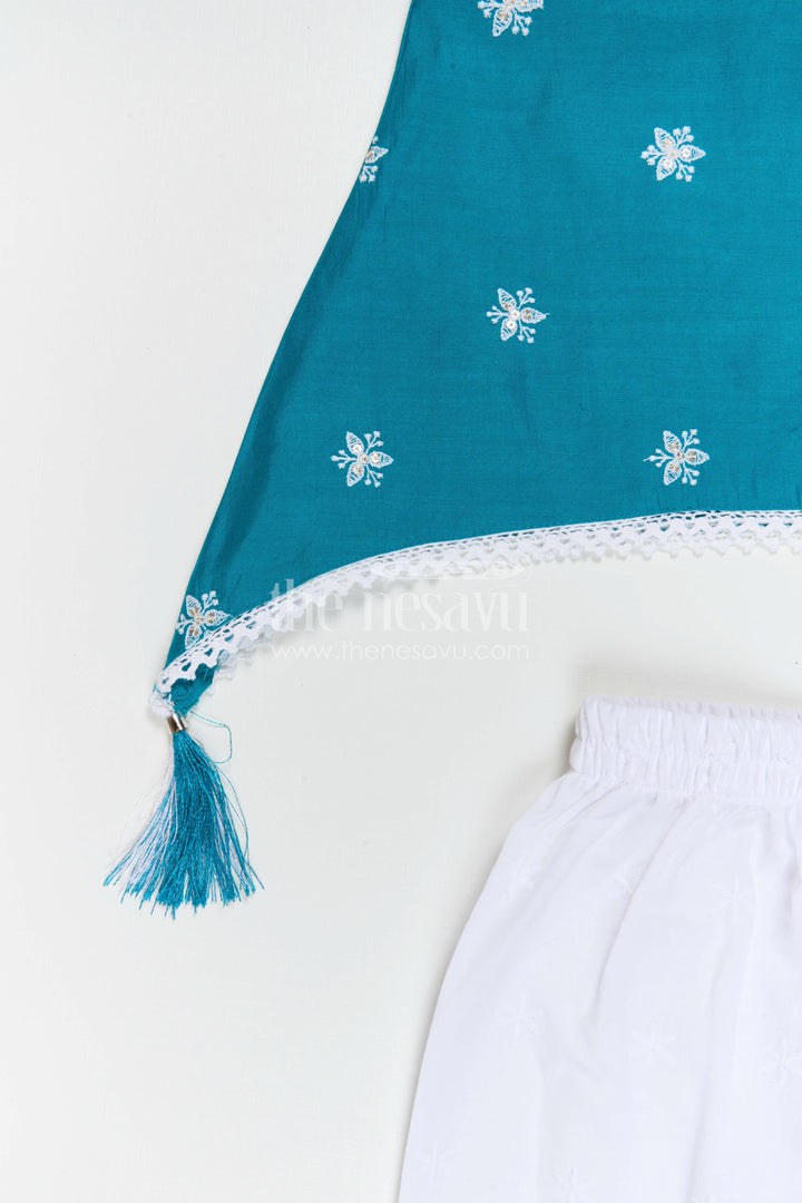 Girls Churidar Set for Family Functions and Festive Gatherings