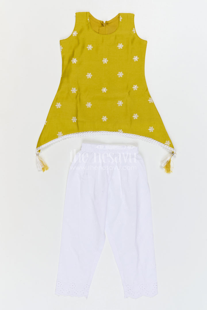 Girls Churidar Outfit for Festive Celebrations and Ethnic Wear