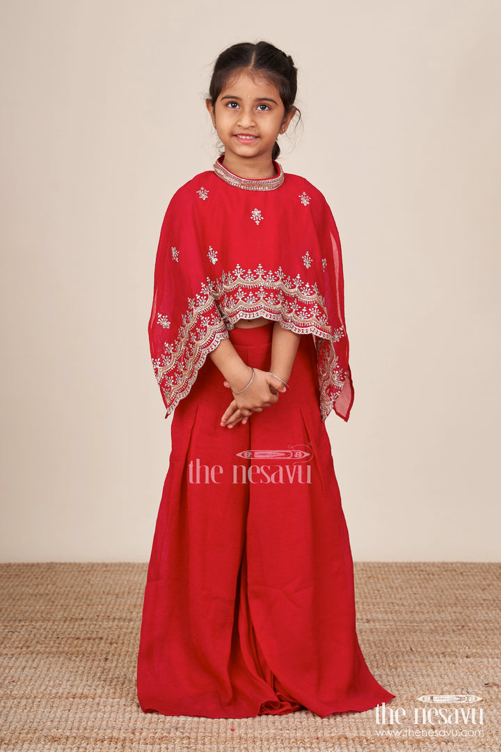 Sharara Set for Toddler Girls Perfect for Wedding Functions and Family Sangeets