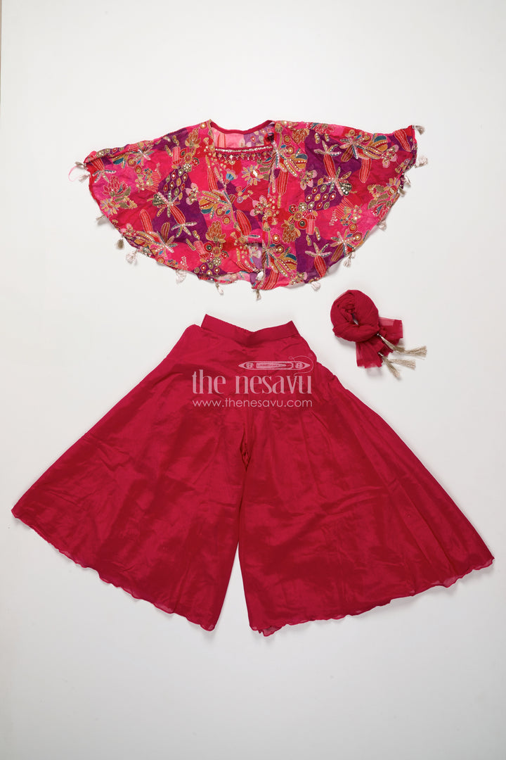 Girls sharara set for weddings and festive occasions