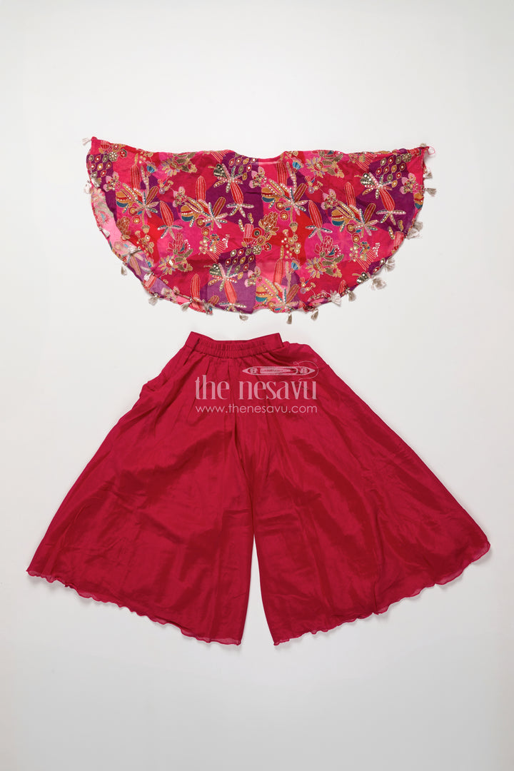 Girls sharara set for weddings and festive occasions