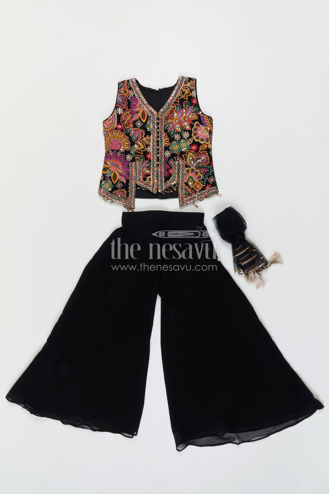 Girls Sharara Set for Festive Wear and Wedding Functions