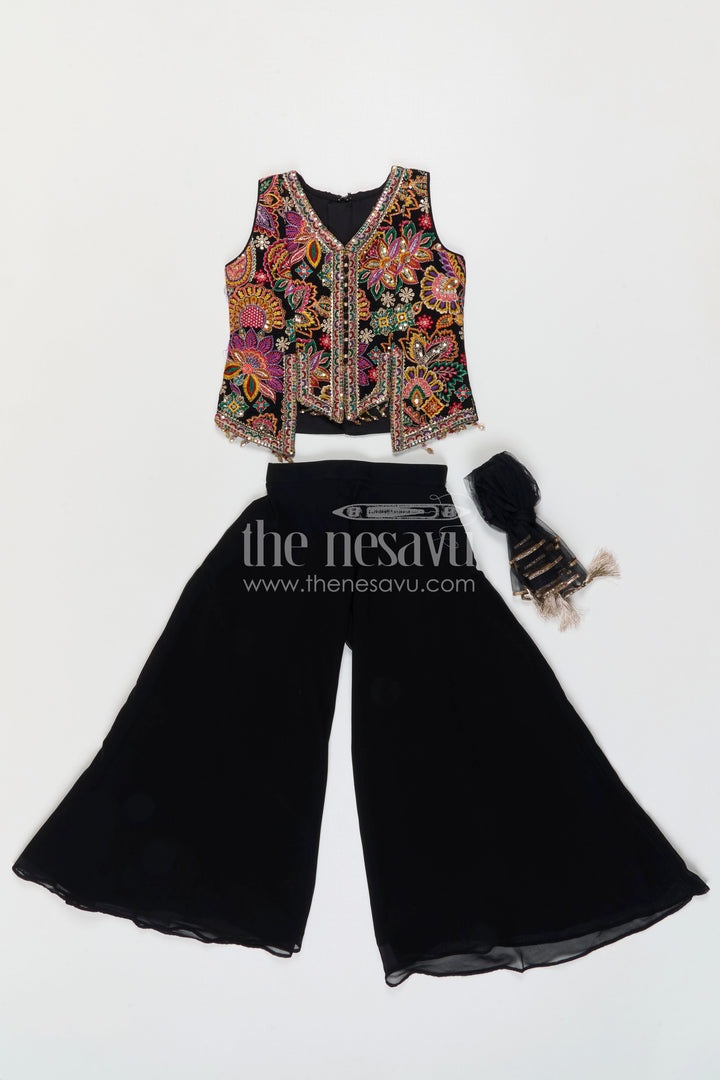 Girls Sharara Set for Festive Wear and Wedding Functions