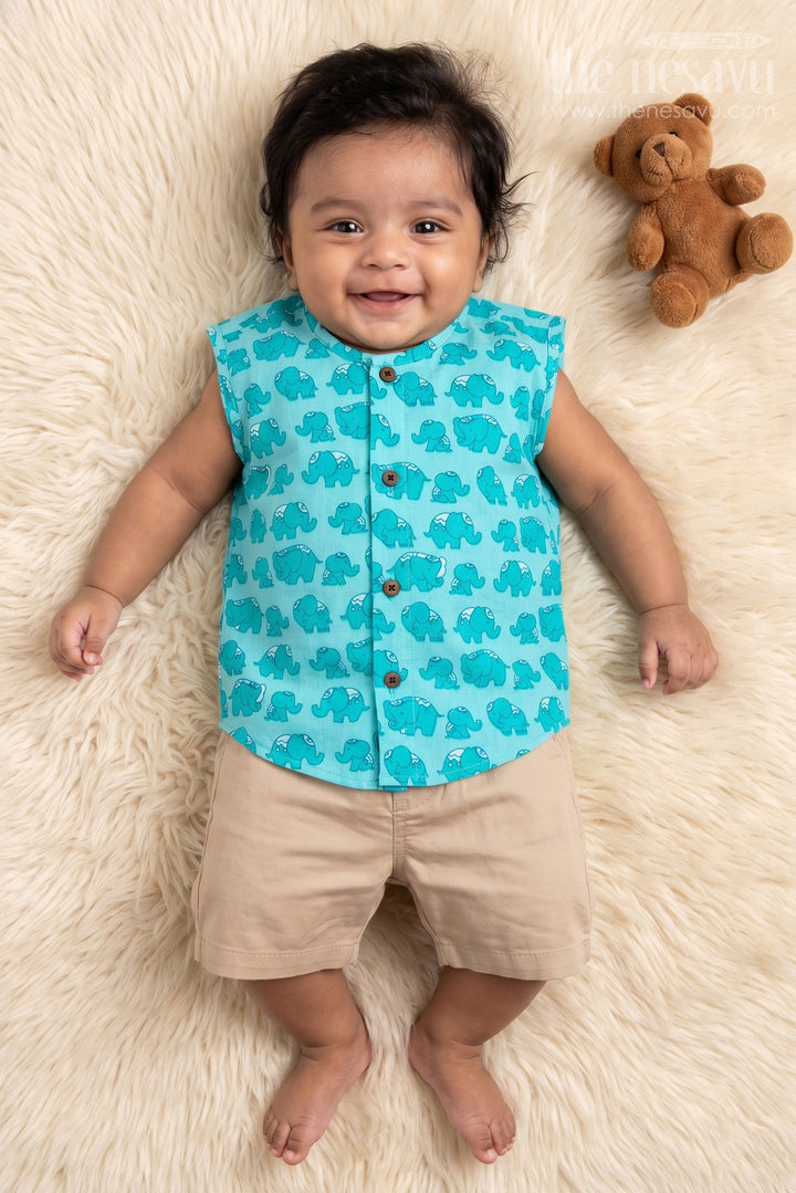 Animal Print Baby Jabla Top for Fun Everyday Wear