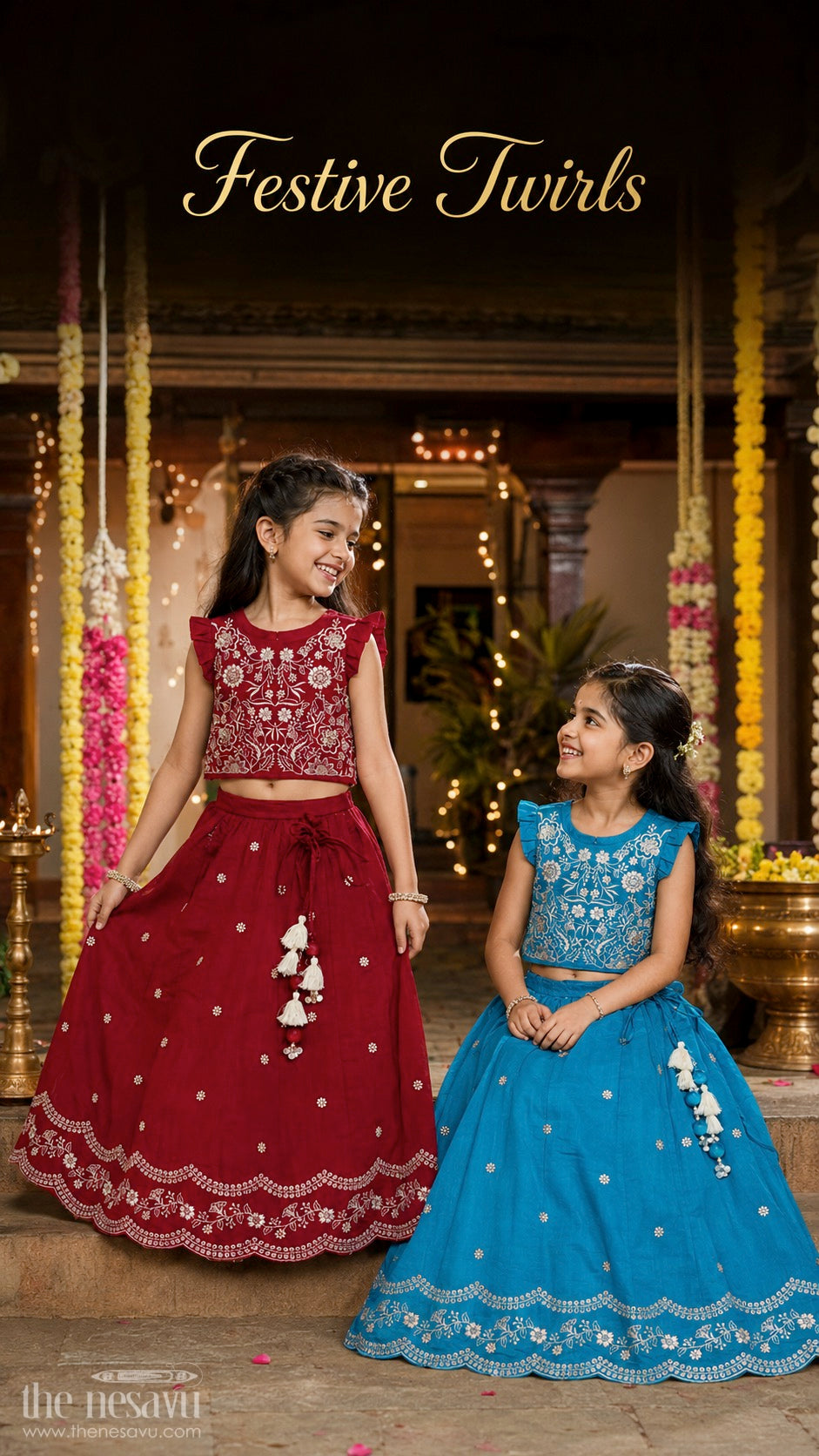Baby Girl Lehenga for Festive Celebrations and Family Gatherings