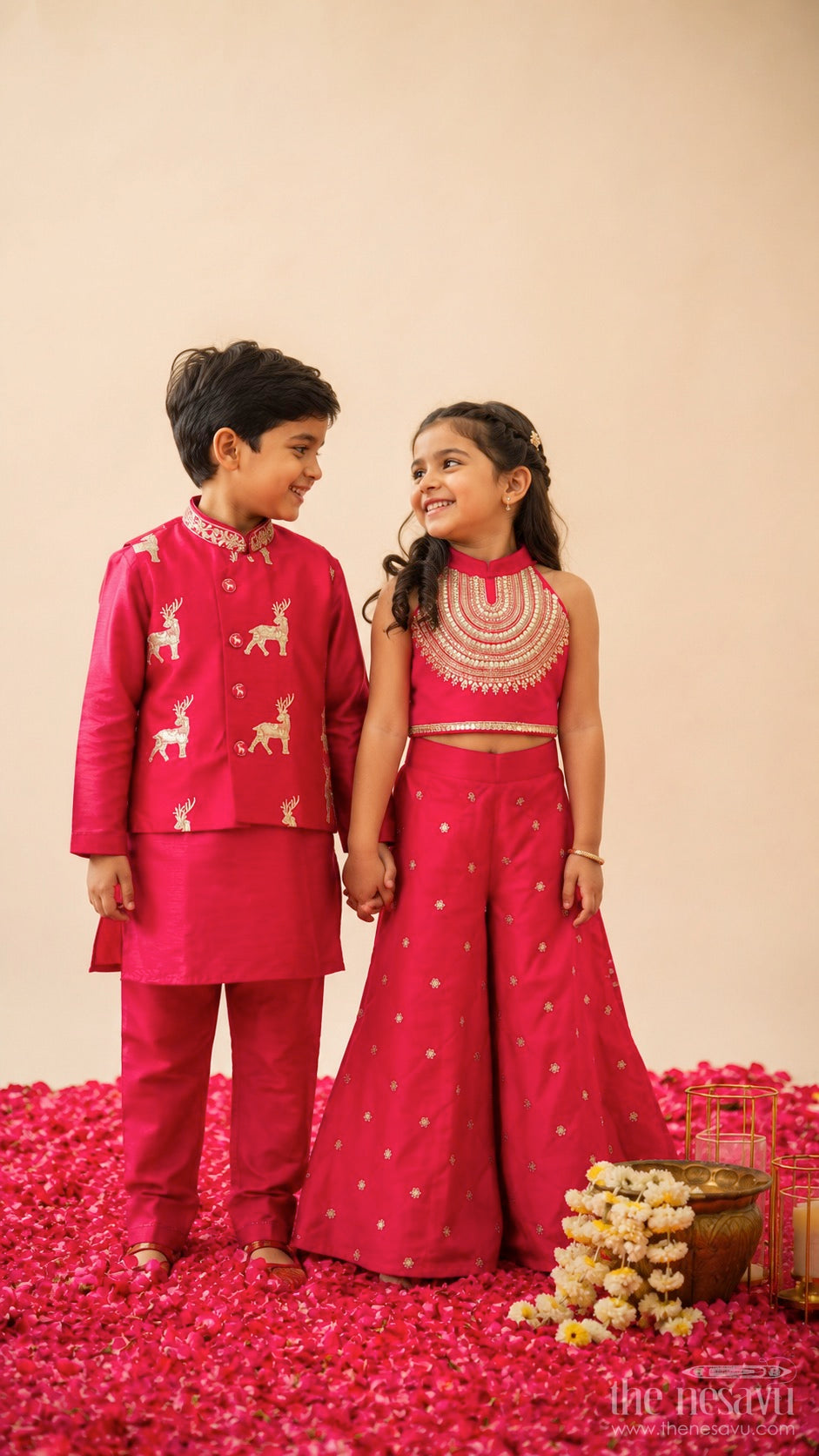 Girls Sharara Set for Weddings and Cultural Events