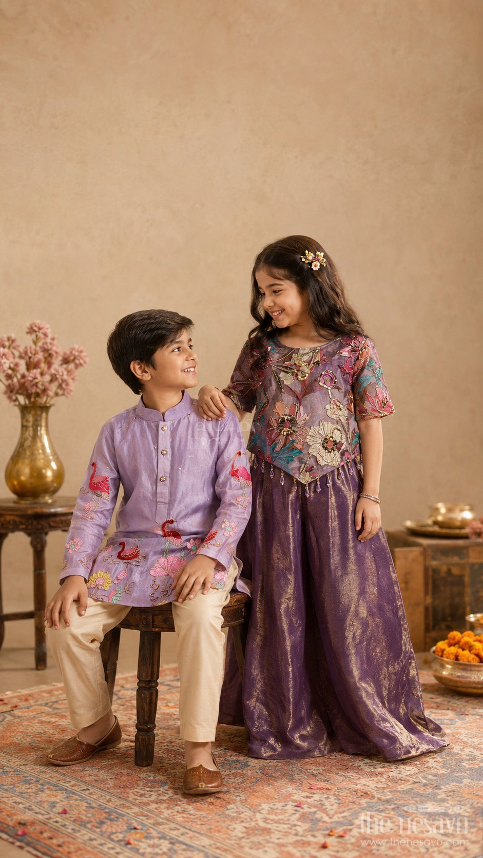 Girls Sharara Set for Festive Occasions and Wedding Functions