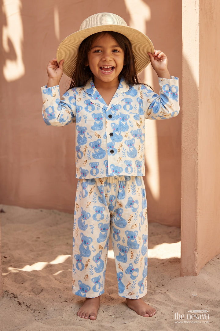 Boys Cotton Night Dress for Travel Stays and Daily Sleepwear