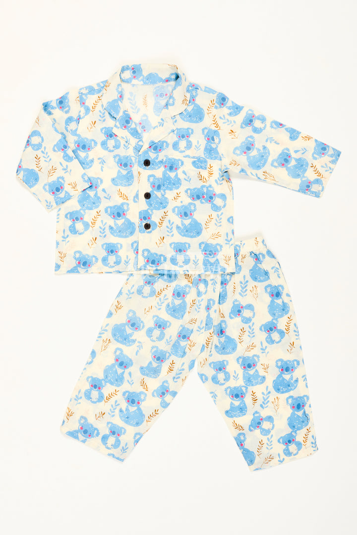 Boys Cotton Night Dress for Travel Stays and Daily Sleepwear