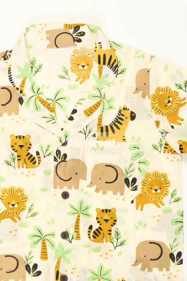 Kids Printed Cotton Nightwear for Bedtime and Travel Packing
