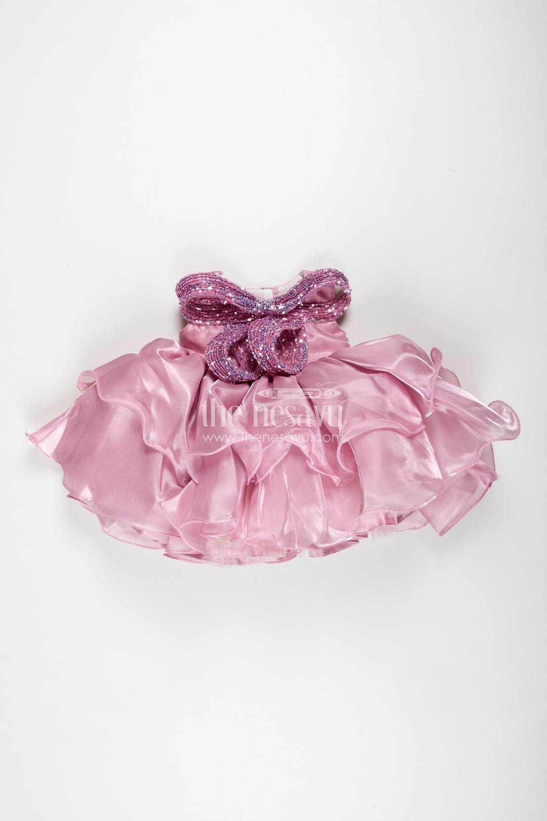 Special Occasion Baby Frock With Ruffles Perfect For Birthday Party Celebrations