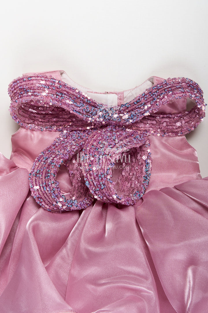 Special Occasion Baby Frock With Ruffles Perfect For Birthday Party Celebrations