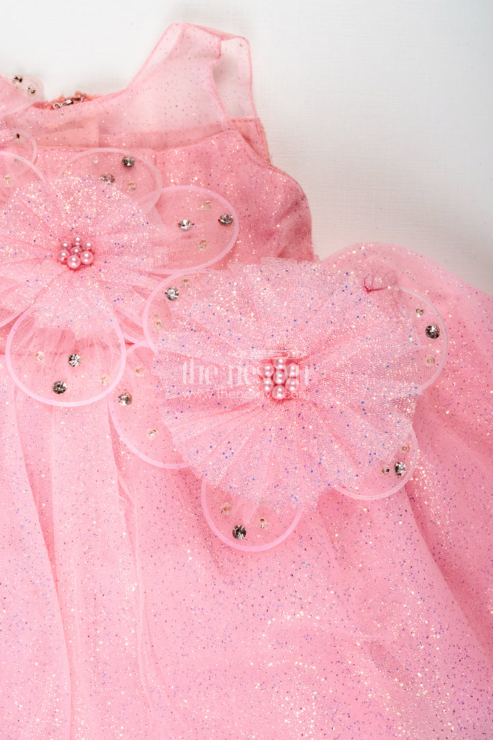 Princess Tulle Frock For Girls Party Dress With Glitter